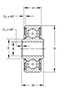 Aerospace - Airframe Control Ball Bearings - KP-ASeries Line Drawing.JPG